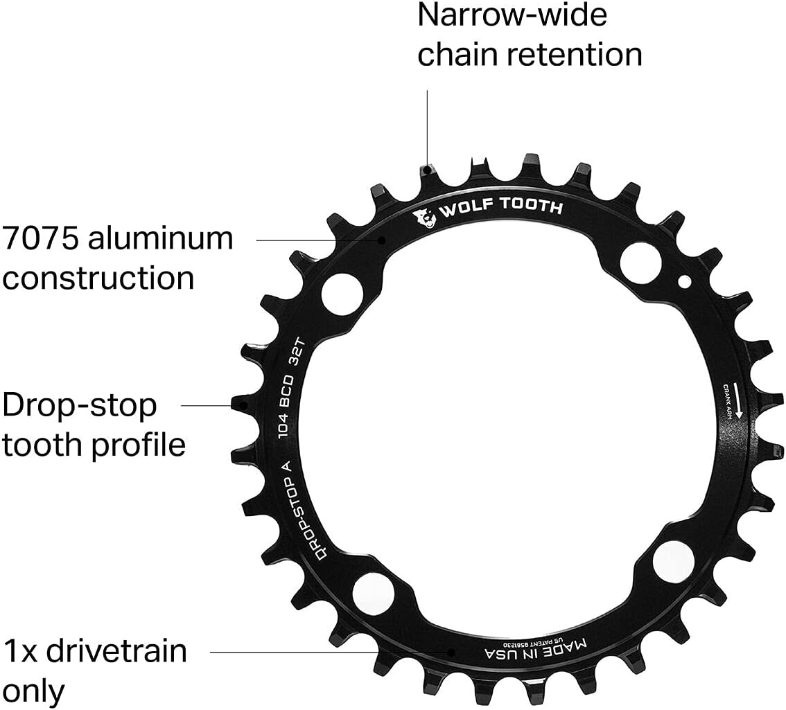 Wolf Tooth 96 BCD Spider Chainring for Shimano XT Bahrain Ubuy