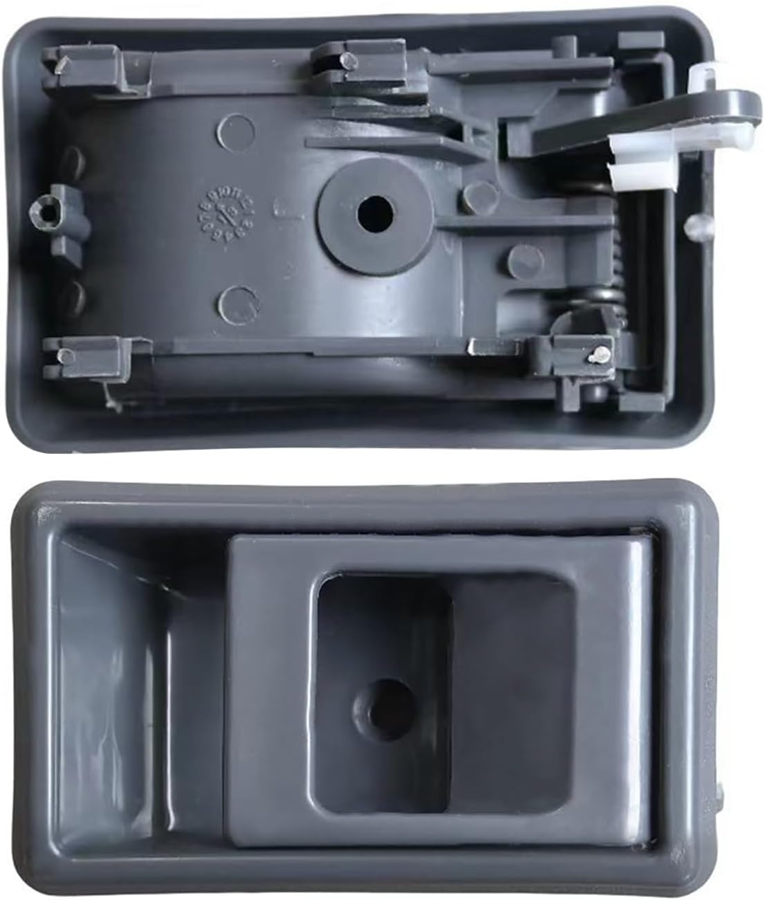 2 PCS Car Perfect Fit Interior Handles, Wear-Resistant ABS Plastic Left Right Side Door Interior Handles, Replace OEM Number 69206-04010 69205-04010 Modification Accessories, for Hilux (Black)