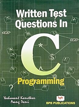Paperback Written Test Questions in C Programming Book