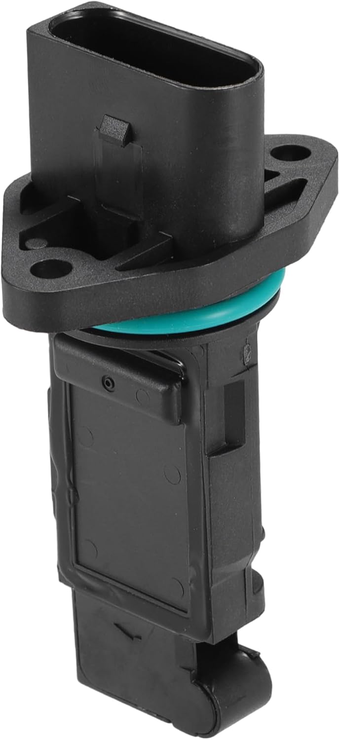 X AUTOHAUX Car Mass Air Flow Sensor Meter Automotive Air Flow Sensor Meter for AUDI A3 for FORD GALAXY Black Plastic Metal