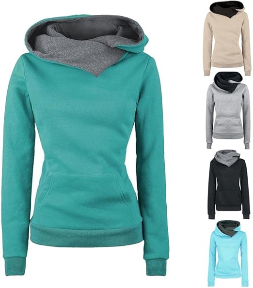 Jushye Clearance !!! Womens Hoodies, Ladies Long Sleeve Hoodie Sweatshirt Sweater Hooded Cotton 