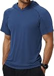 HMIYA Hoodies for Men Lightweight Gym to Street Mens Hooded Shirt Drawstring Pullover Long Sleeve Workout Tops M-3XL