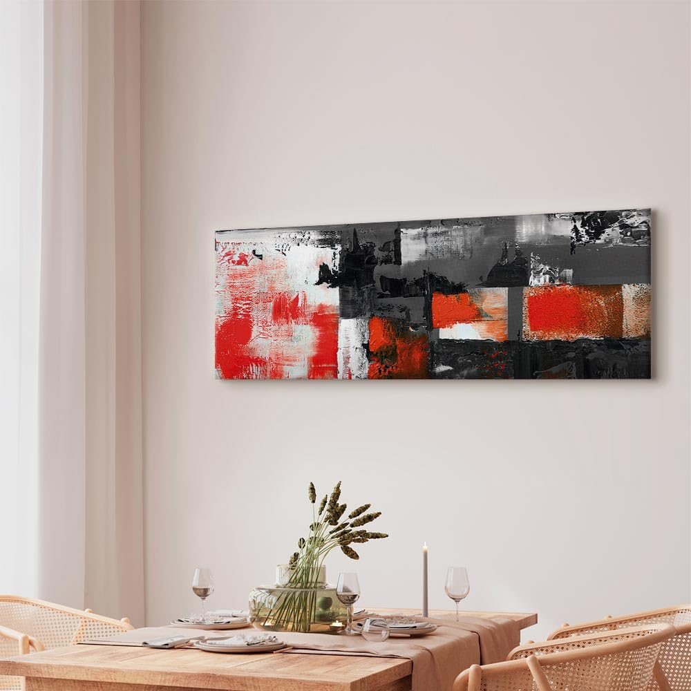 murando - Quadro Acustico Astratto 1 pezzo schiuma acustica Quadri Moderni Camera da Letto Matrimoniale - Stampa su Tela - Pannelli Fonoassorbenti Decorativi - Fonoassorbente Acustiche