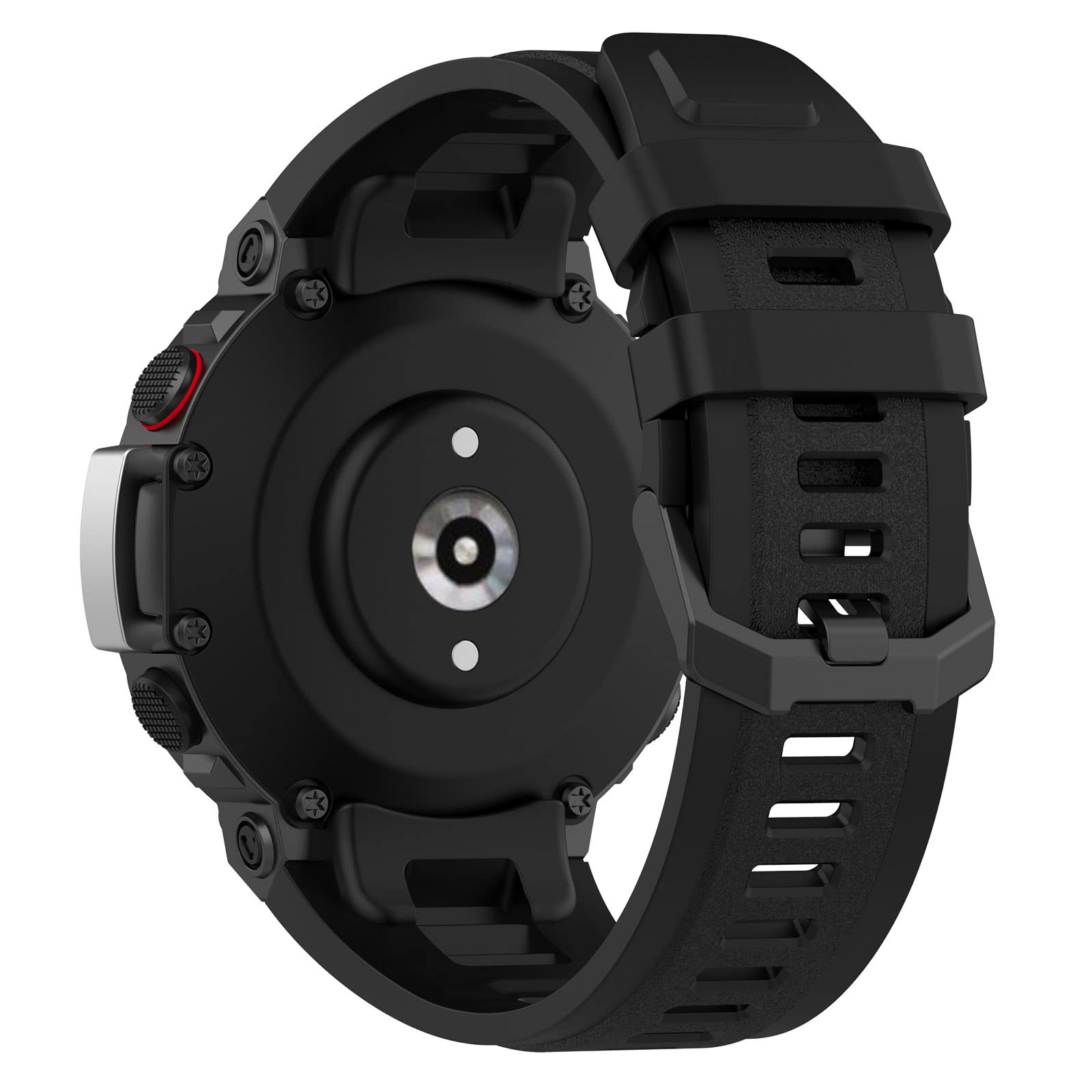 GIOPUEY Cinturino In Silicone Per Amazfit Active 2 – Morbido, Traspirante, Verde, Compatibile Con Ricarica - 6
