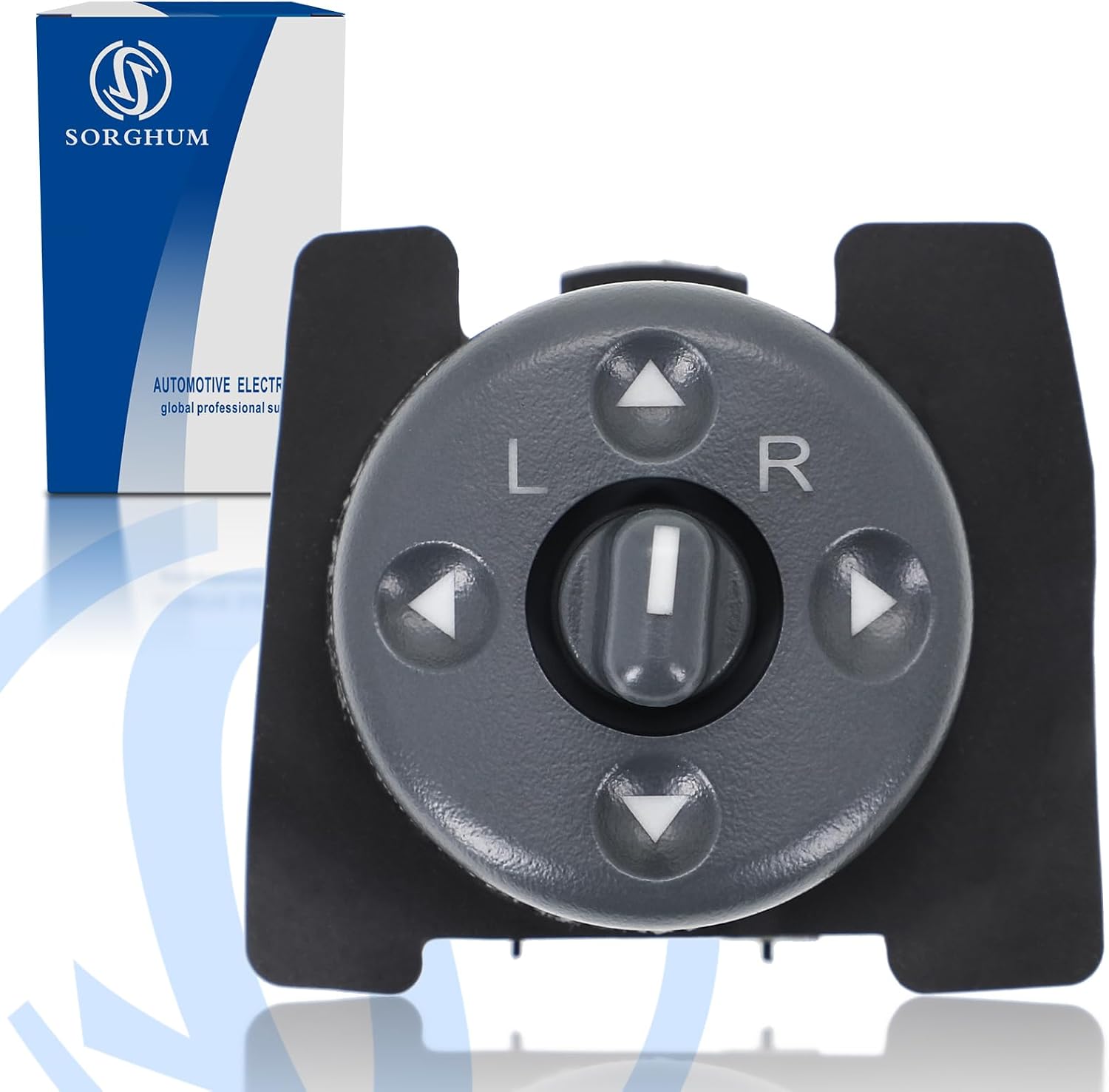 Sorghum Power Mirror Switch - Power Mirror Control Switch Button Compatible with 1994-2000 Chevrolet GMC C1500 C2500 C3500 K1500 K2500 K3500 Blazer Tahoe Jimmy 8 Pins Replace# 15009690 19209371 DS1396