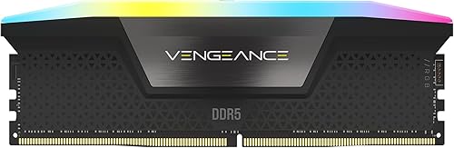 Miniatura 3 de CORSAIR VENGEANCE RGB DDR5 RAM 32 GB (2 x 16 GB) 7000 MHz CL34 Intel XMP iCUE Memoria de computadora compatible - Negro (CMH32GX5M2X7000C34)