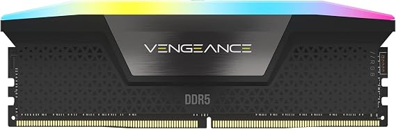 CORSAIR VENGEANCE RGB DDR5 32GB 2x16GB Supports up to 7000MHz Intel RAM