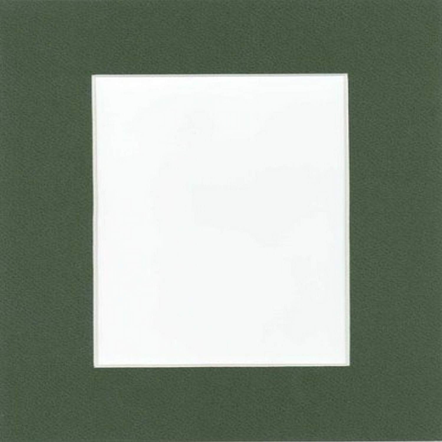 Pack of 25 11x14 Rock Garden Picture Mats Mattes with White