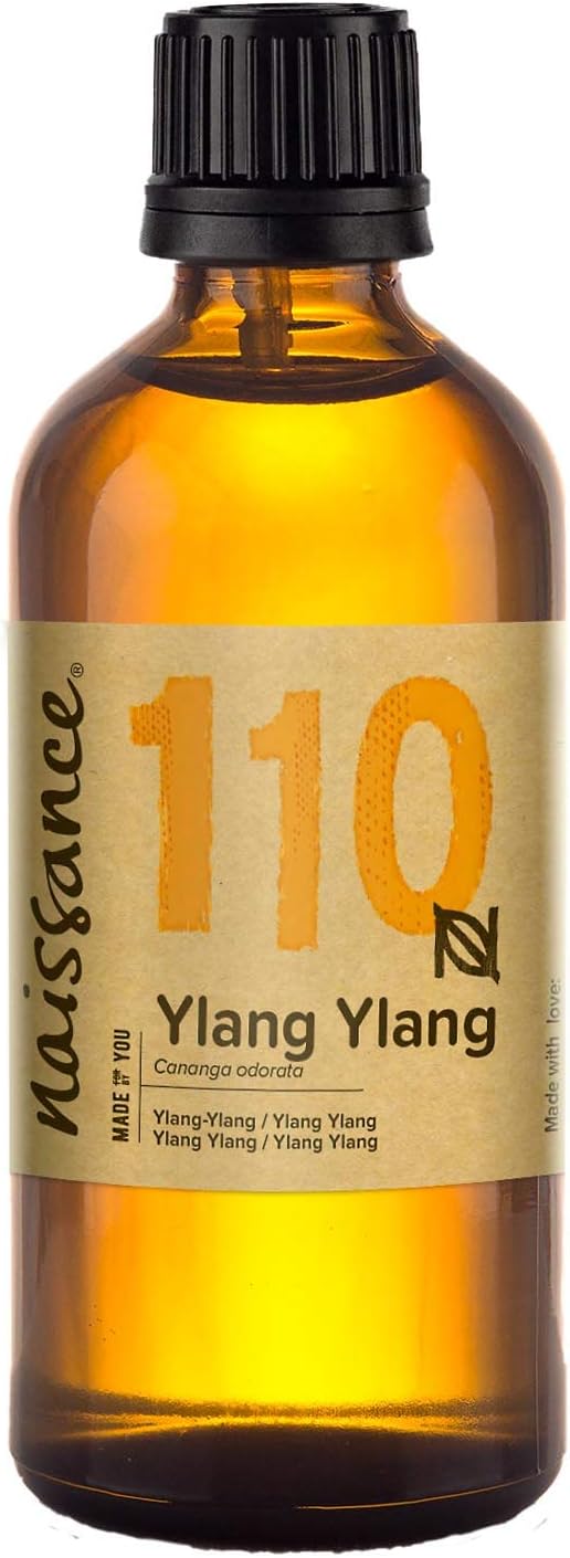 Naissance Ylang Ylang Essential Oil (No. 110), 100ml, Pure, Natural, Cruelty Free, Steam Distilled and Undiluted