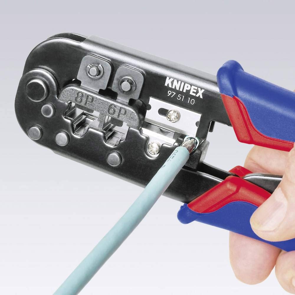 Amazon | KNIPEX(クニペックス) プラグ用圧着ペンチ 190mm 975110