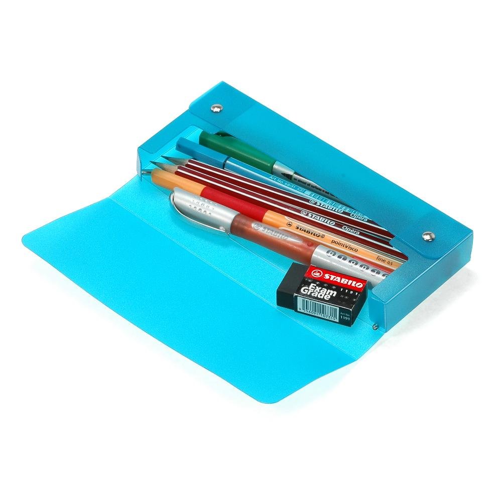 Amazon | エトランジェディコスタリカ ペンケース 透明PP 水色 TPC-A