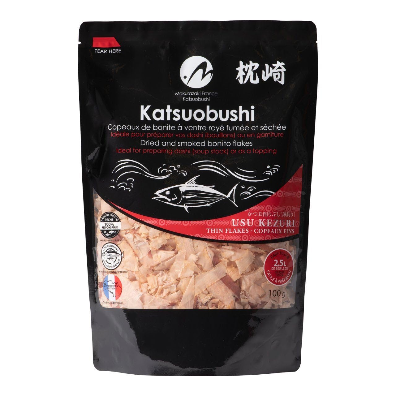 Katsuobushi – płatki bonito, Usukezuri, 100 g