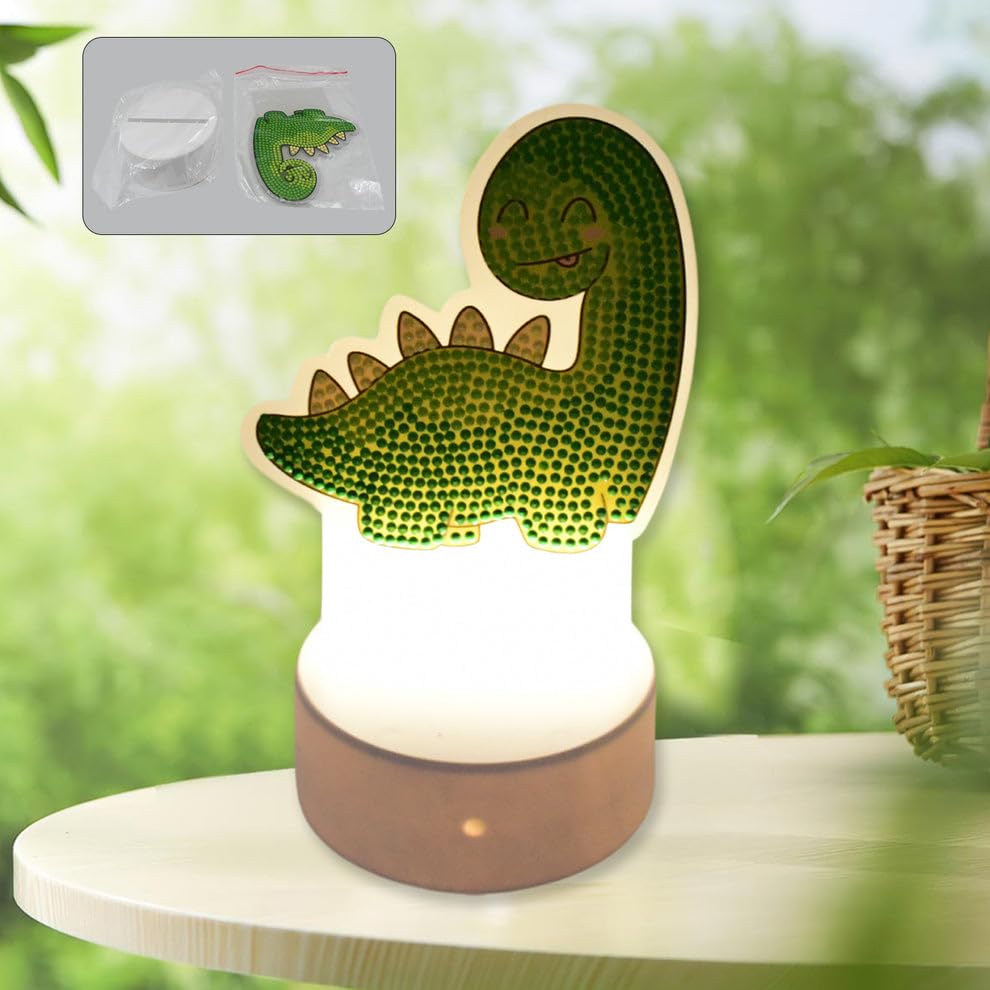 Image of Madhabi Night Light for Kids - Cute Toddler Desk Lamp, Battery Operated (1 Pc, Mix Design, Battery Not Included)