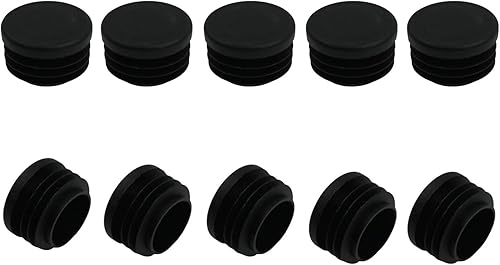 Miniatura 7 de Love Deal Tapón rectangular de tubo de 1 x 2 pulgadas, tapa de extremo de tubo de plástico antideslizante, tapas de patas de silla de muebles,