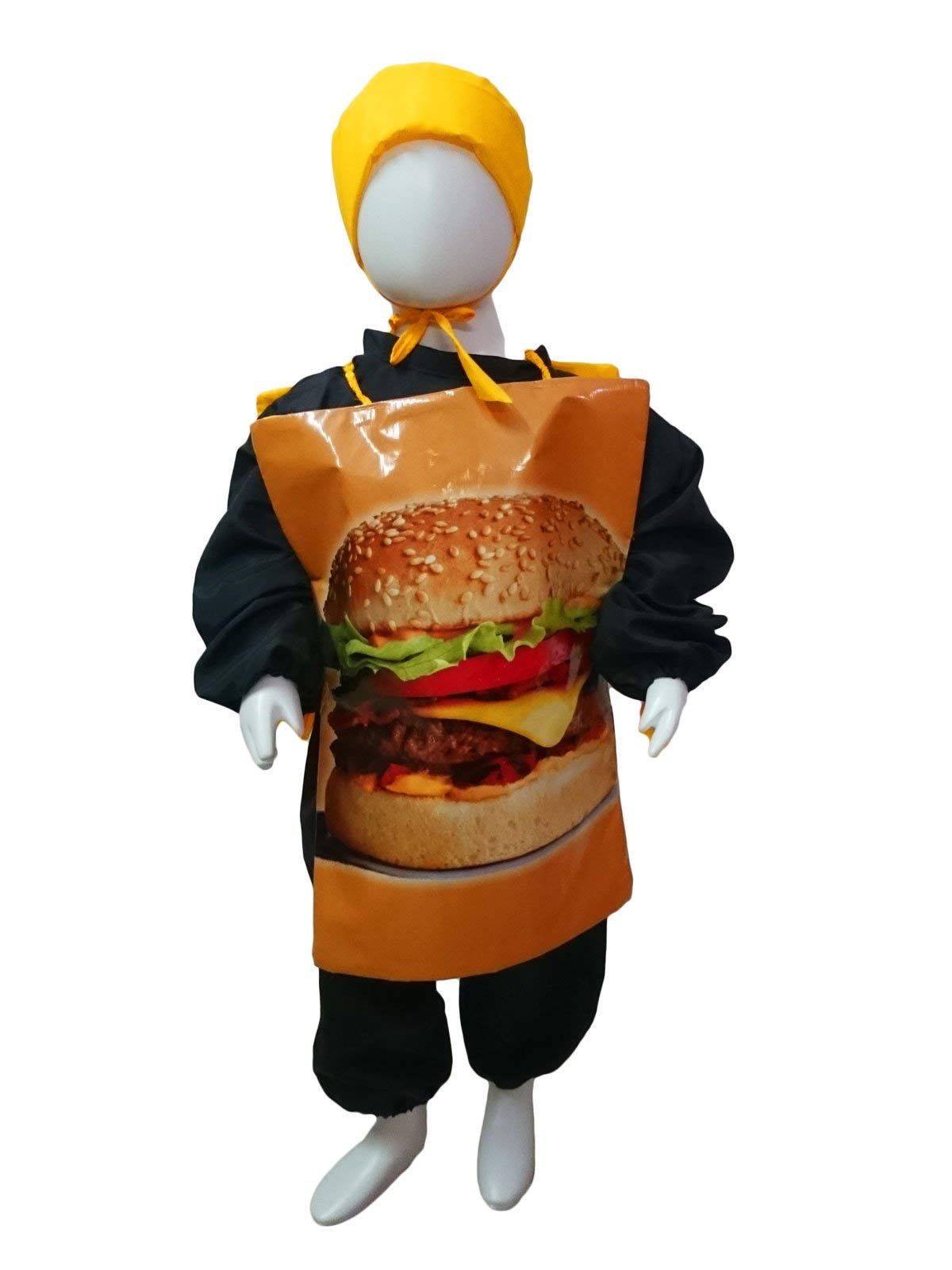 BookMyCostume Burger Fast Food Kids Fancy Dress Costume 5-6 years