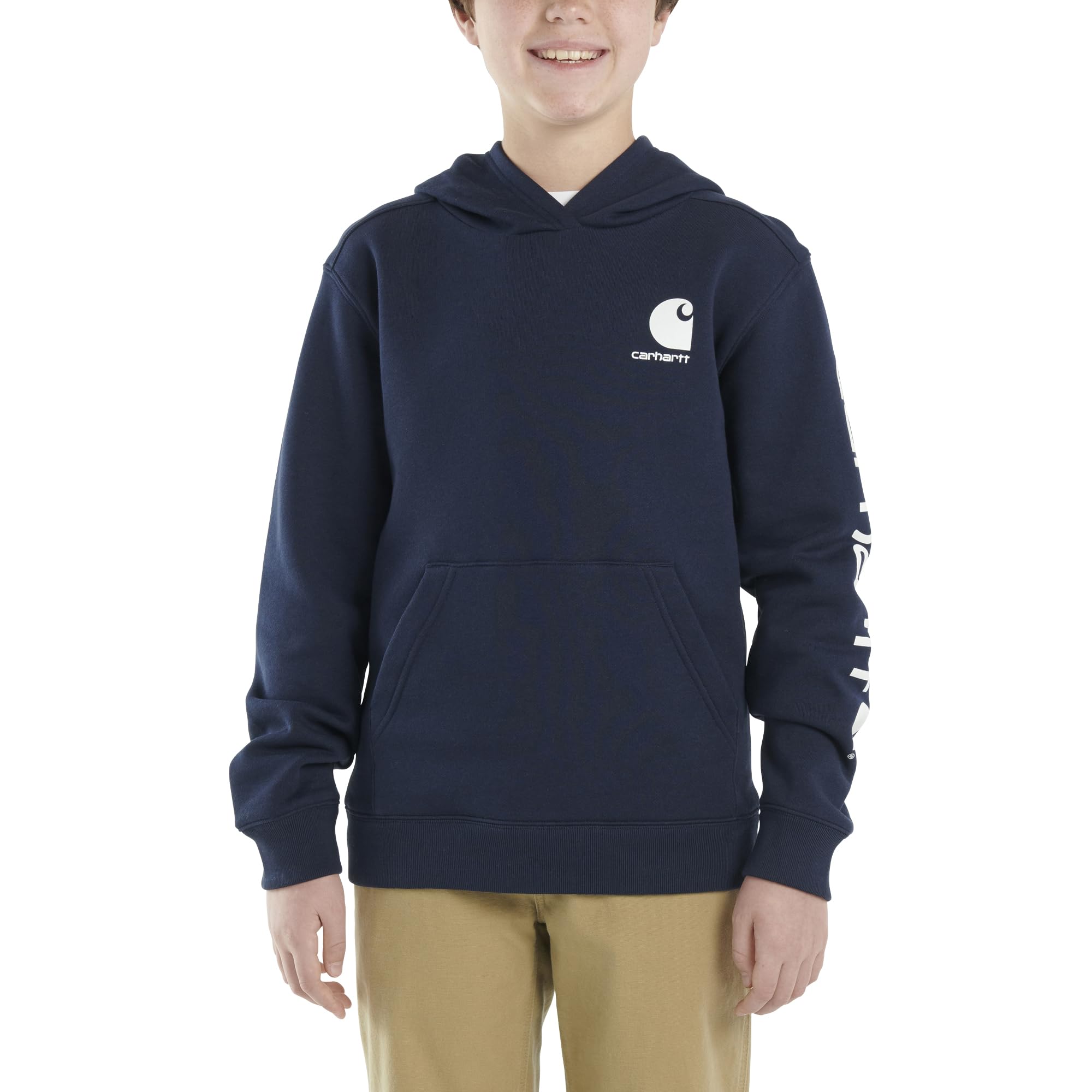 Carhartt Kid's CA6272 Long-Sleeve Graphic Sweatshirt - Boys