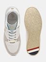 U.S. Polo Assn. Women Della Round Toe Lace Ups Sneakers with Comfort Insole Off-White gallery image