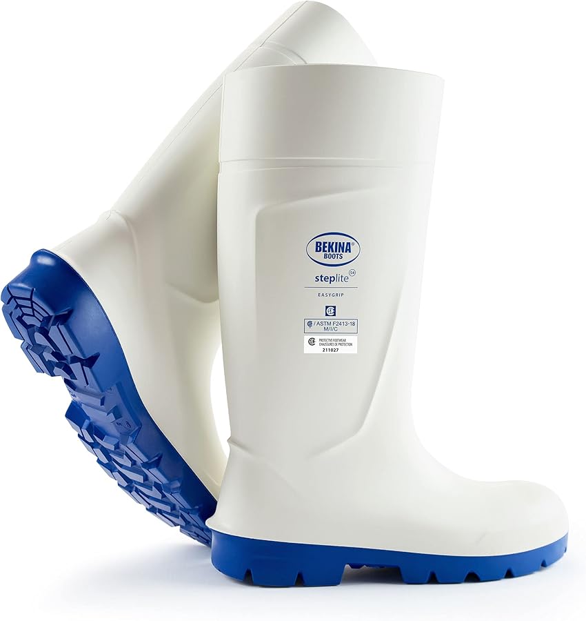 Amazon.com: Bekina Steplite EasyGrip S4 Safety Toe Wellington