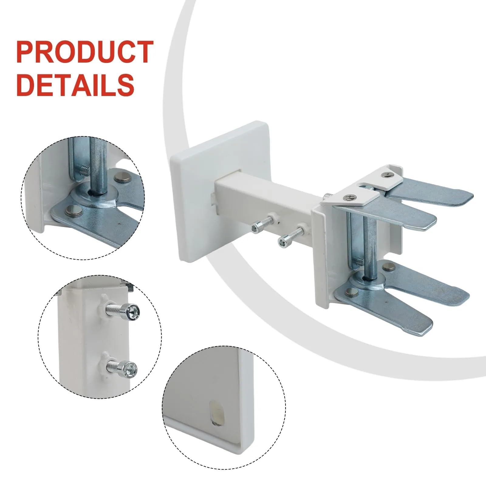 Soportes De Suelo para Radiadores Soporte de Piso for radiador, Soporte Aluminio y Acero, Fijo Ajustable en Altura, pies Base doméstico, 2 uds