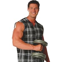 Otomix Button Down Sleeveless Bodybuilding Muscle Shirt