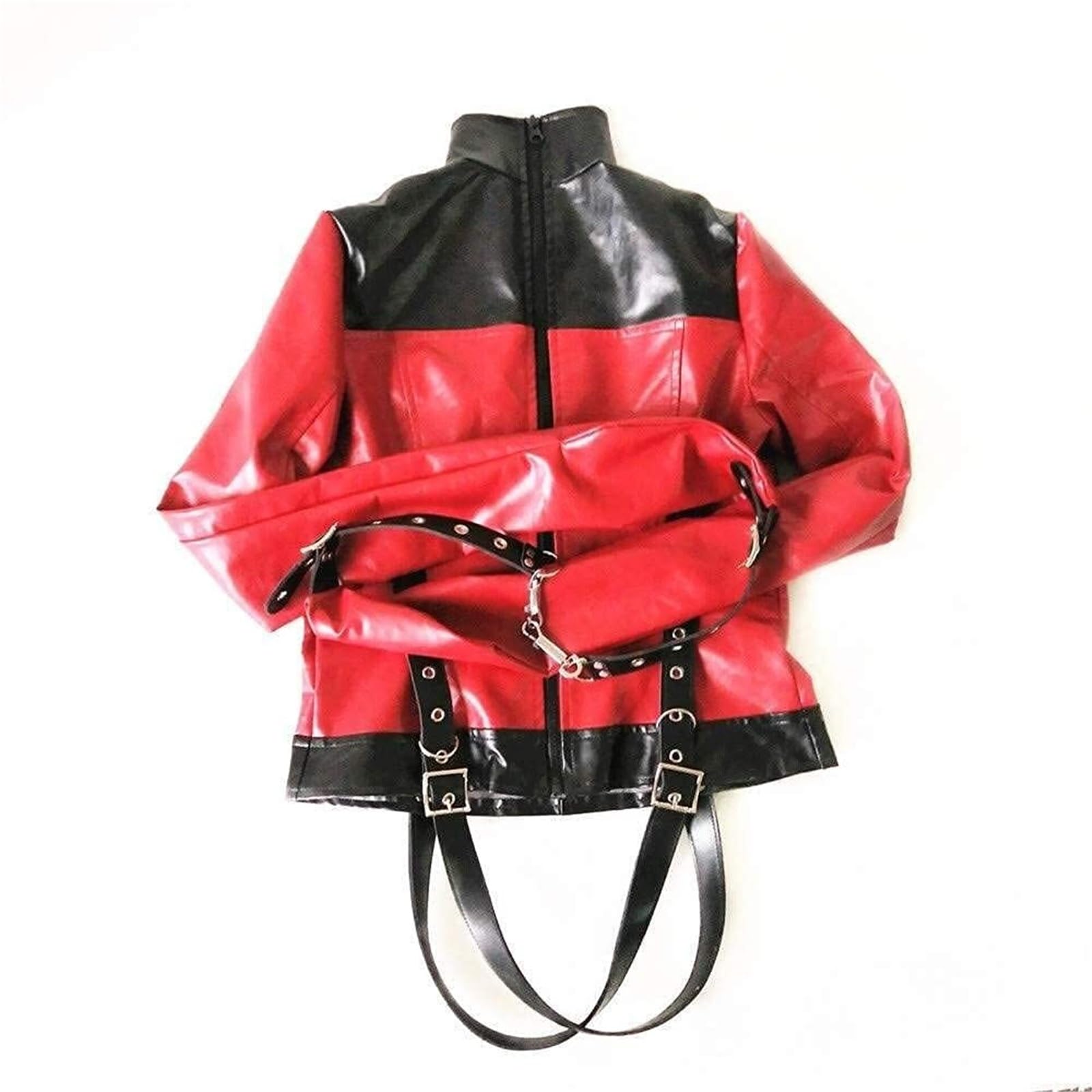 Ceinture De Chasteté En Cuir Avec Capuche Intégrale, Système De Retenue Extrêmement Strict Avec Menottes, Esclaves Masculins Et Féminins, Fétichisme, Jouets Sexuels Érotiques