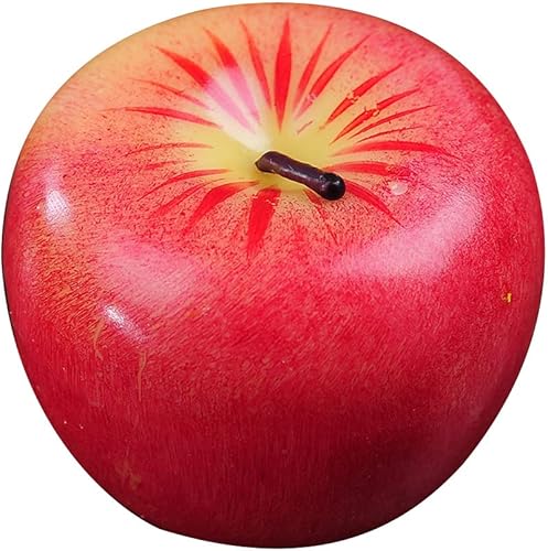 Walbest Velas aromáticas familiares, velas artificiales hechas a mano en forma de fruta, cera perfumada de manzana artificial para la víspera de disponible en Yaxa Colombia