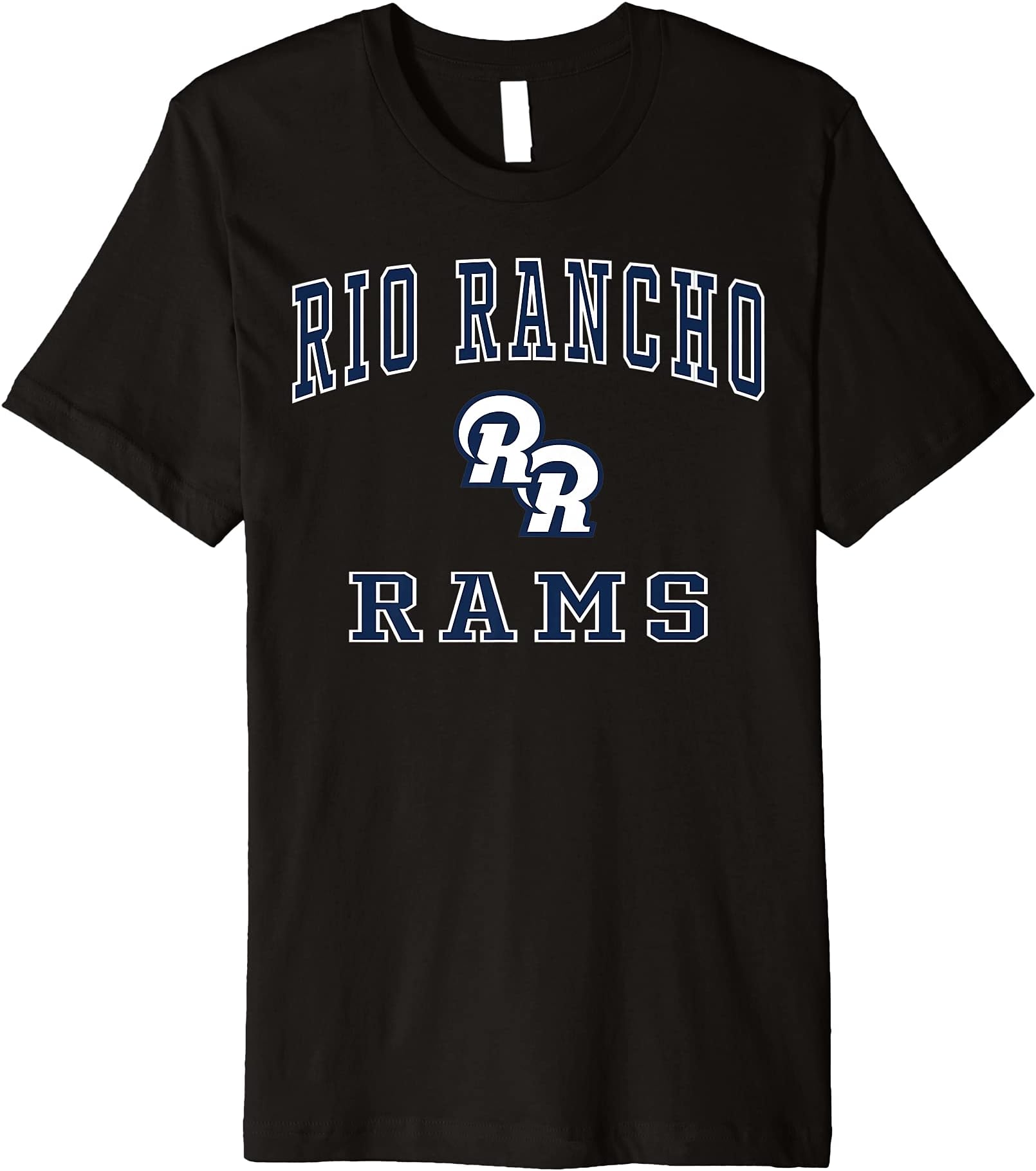 Official High School Fan GearRio Rancho High School Rams Premium T-Shirt C1