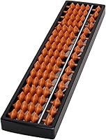 Vista 3 de Portátil 17 dígitos columna ábaco aritmética soroban en matemáticas aprendizaje ayuda herramienta