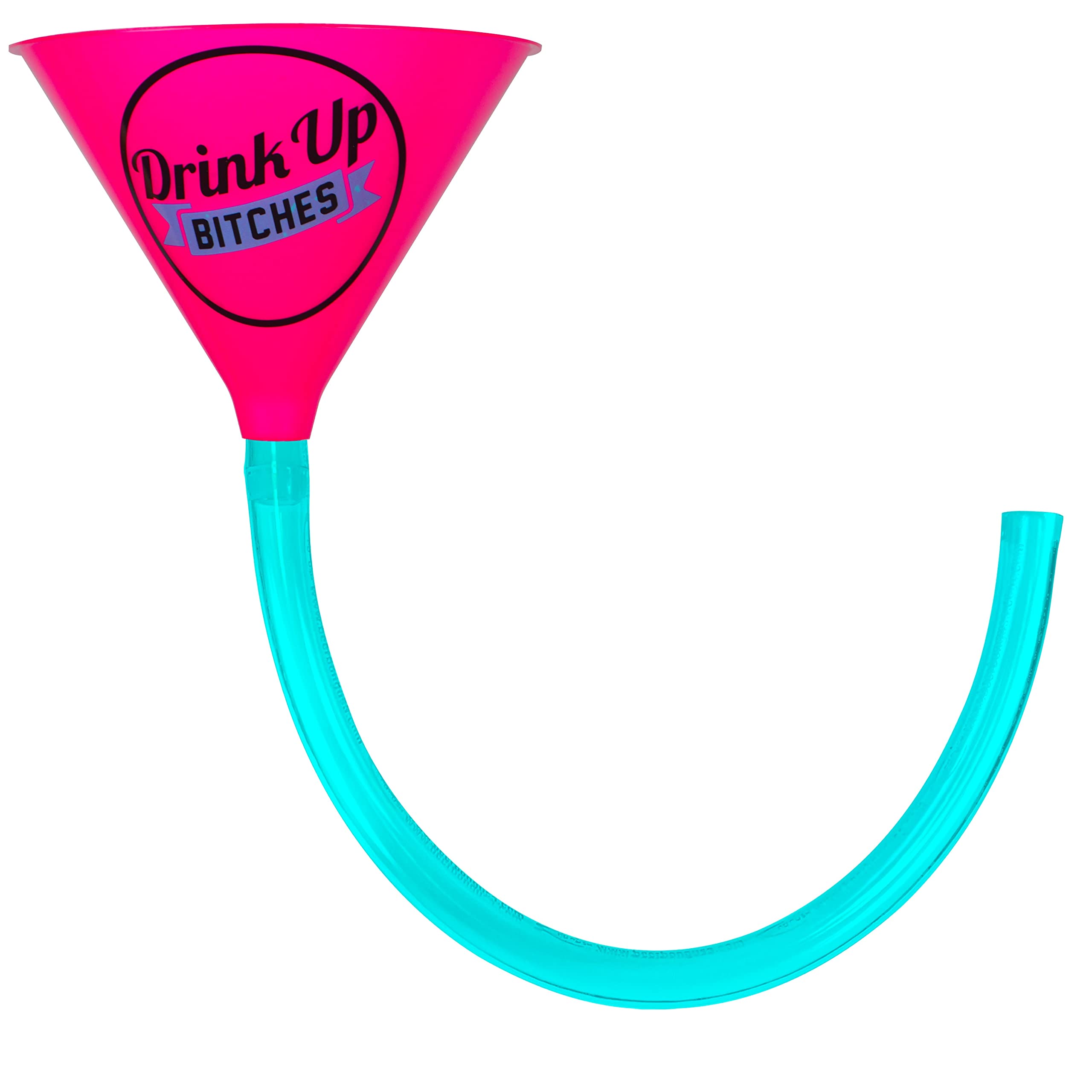 Head Rush DRINK UP B*TCHES Beer Bong - Funnel with Long Tube Beer Drinking Games for Adults Party & Other Occasions - Alcohol Drinking Funnel with a Thick & Flexible Hose - ULTIMATE (2FT)