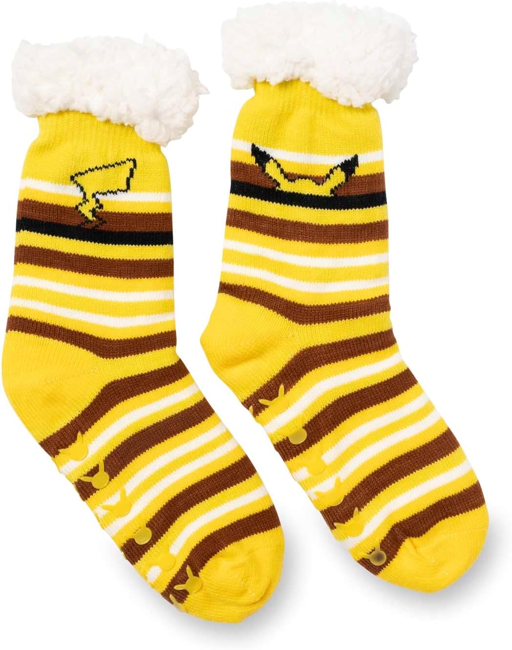 Pokémon Center: Hidden Pikachu Fleece Socks (One Size-Adult)