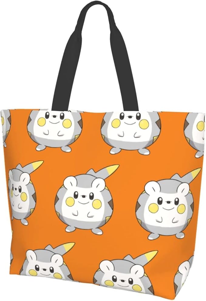 Amazon Xshm ハンドバッグ トゲデマル 1 大容量 ズックバッグ 手提げ バッグ レディース ショルダーバッグ 携帯用シ 可愛い カジュアル ショルダーバッグ 買い物 旅行 肩掛け 収納バッグ Xshm エコバッグ 買い物バッグ