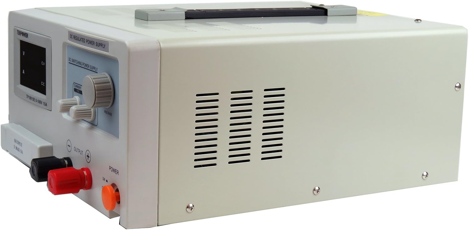 TekPower TP10015E DC Adjustable Switching Power Supply 100V 15A with Digital Display