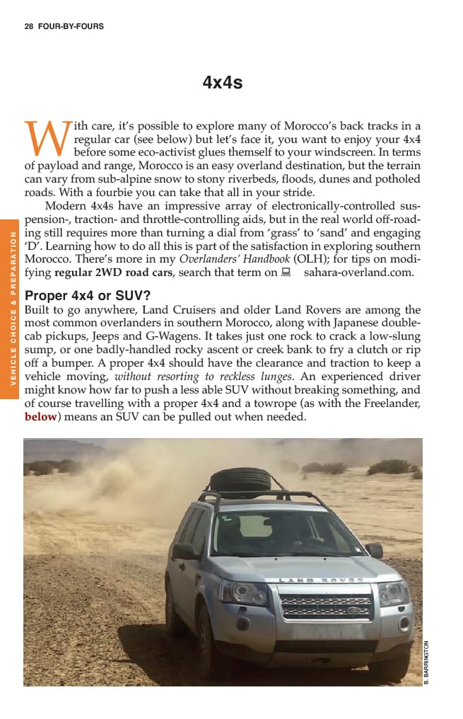 Morocco: Overland route guide 4wd, motorcyclist & cyclist (Trailblazer Guides)