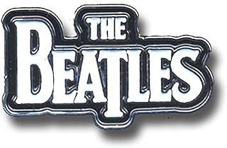 The Beatles Badge White Drop T Classic Band Logo Official Metal Lapel Pin One Size