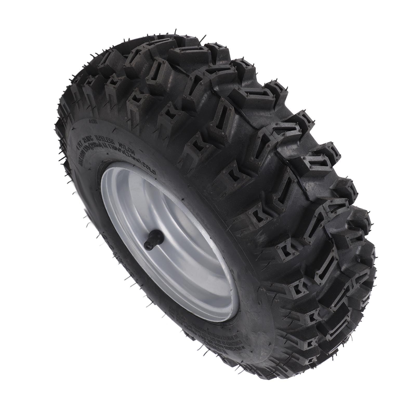 Tbest 13x4.1 6 Pneumatici Pneumatici Tubeless in Lega di Alluminio con Cerchioni in Gomma Antideflagrante per ATV Quad Off Road Carrello Go Kart Ruote Durevoli Ad Alte Prestazioni in