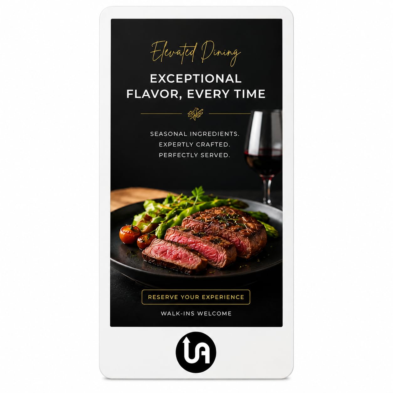 43 Inch White Digital Standee with Bottom Border | Full HD LED Display | Metal Body | USB, HDMI & Wi-Fi Connectivity | Ideal for Malls, Offices, Events & Retail Stores-image-14