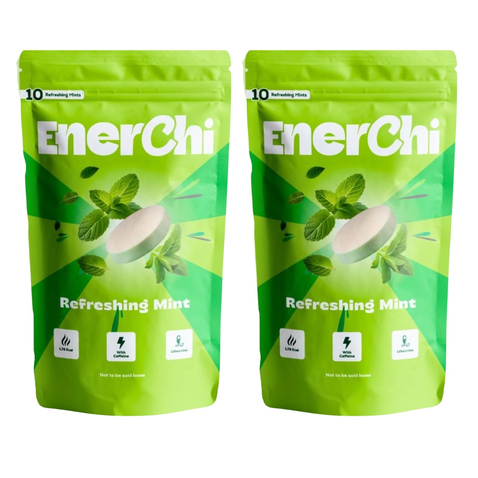 Enerchi Refereshing Energy Mints – Clean, Crash-Free Energy with Caffeine + L-Theanine & Herbal Extracts | Focus, Confidence & Instant Freshness (Pack of 2)-image-13
