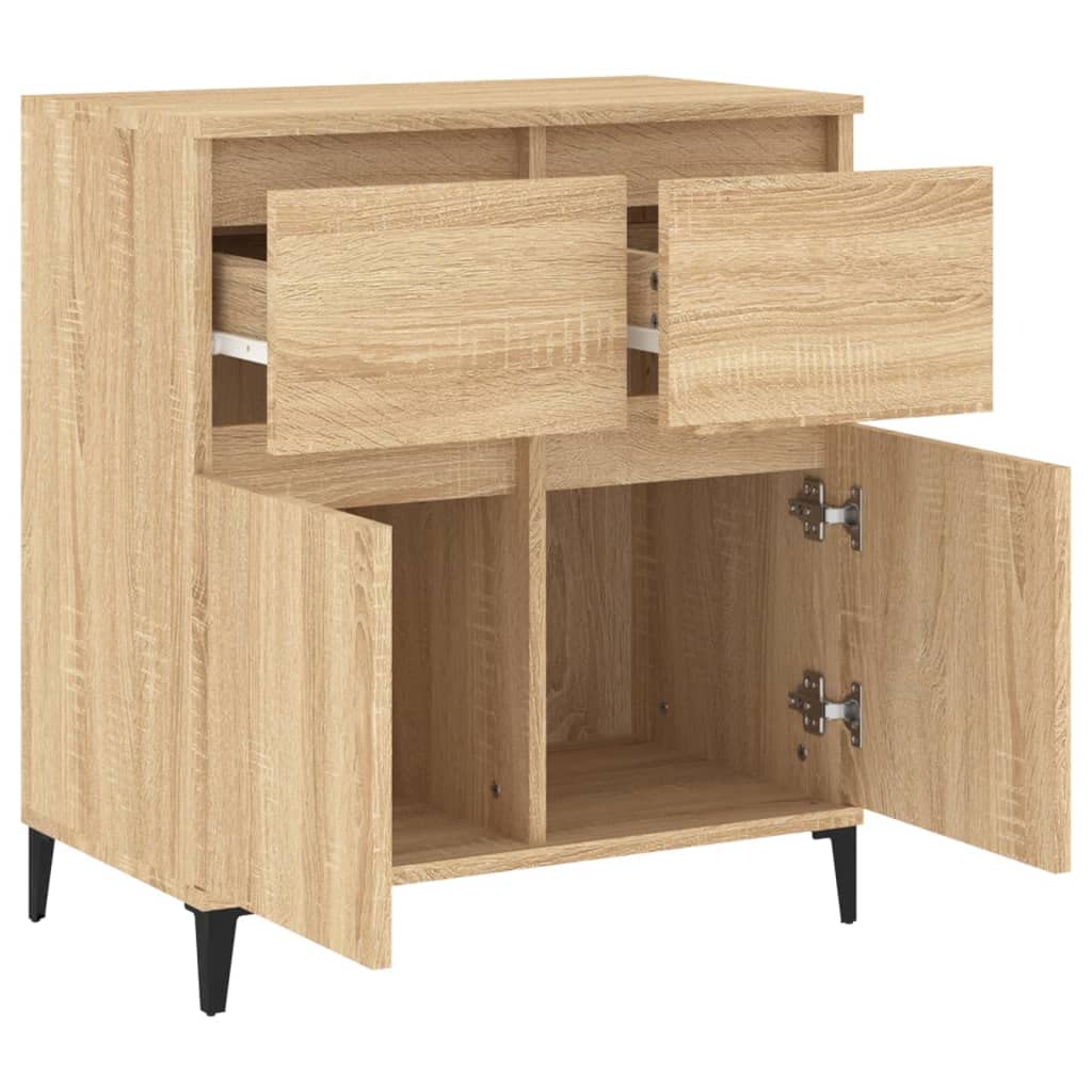 vidaXL Aparador de Madera contrachapada Roble Sonoma 60x35x70 cm