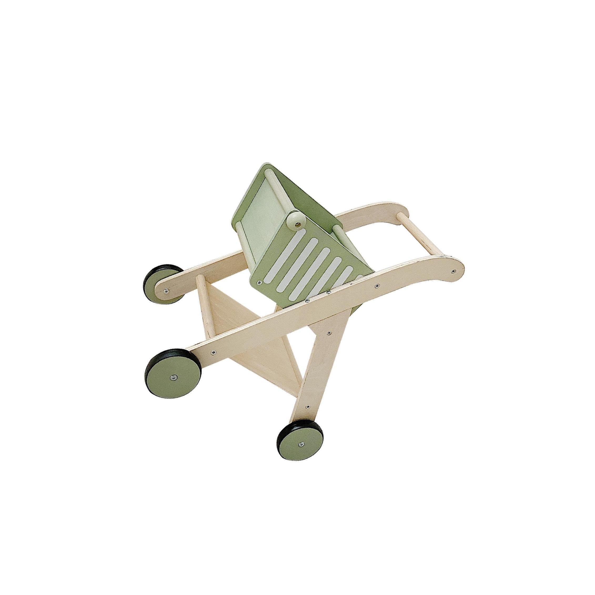 Einkaufswagen aus Holz, Spielzeug für Kinder, Spielhaus, wunderschönes und einzigartiges Geschenkerlebnis, robuster und kreativer Aktivitätswagen,