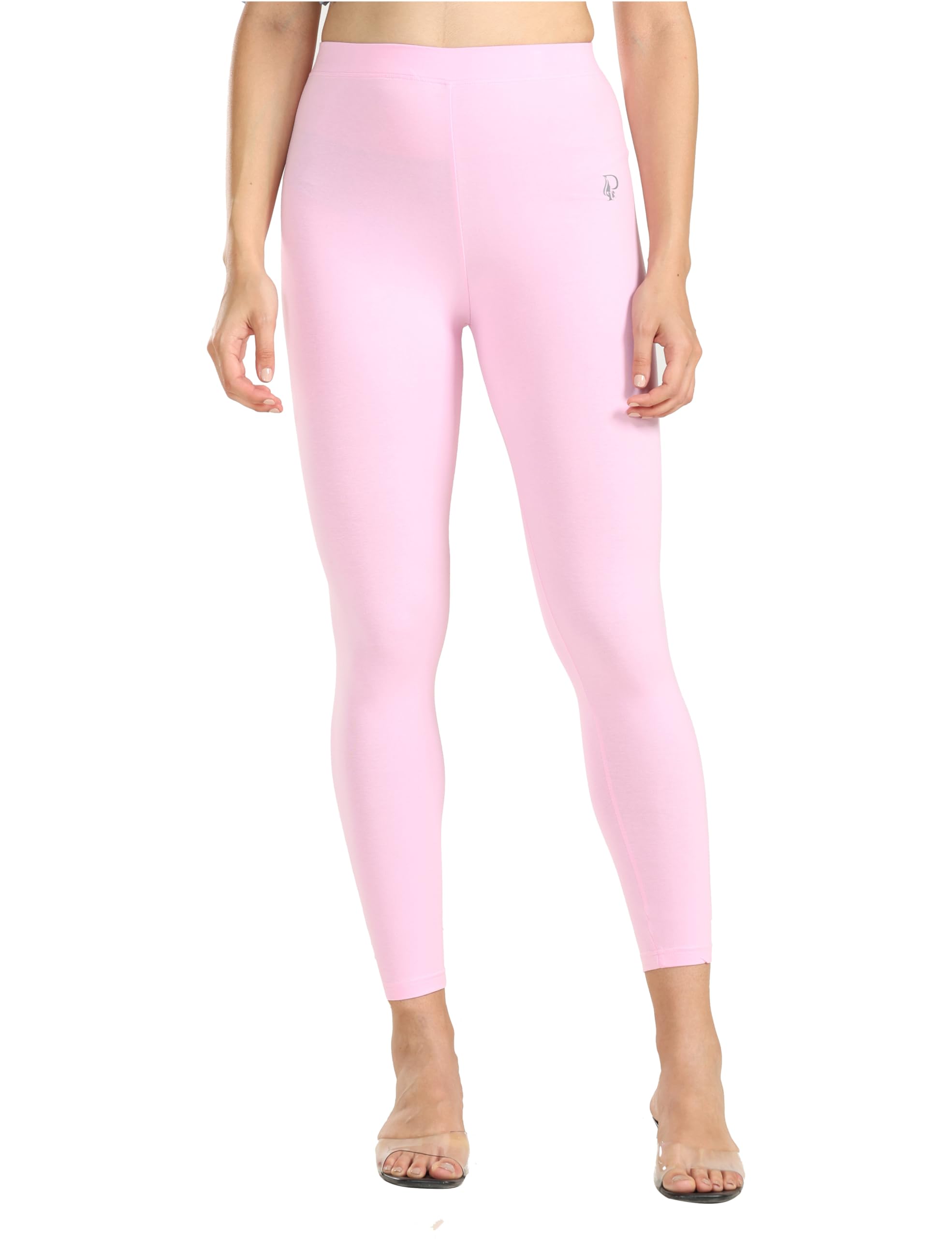 pink & pink Womens Ankle Leggings-picture-10