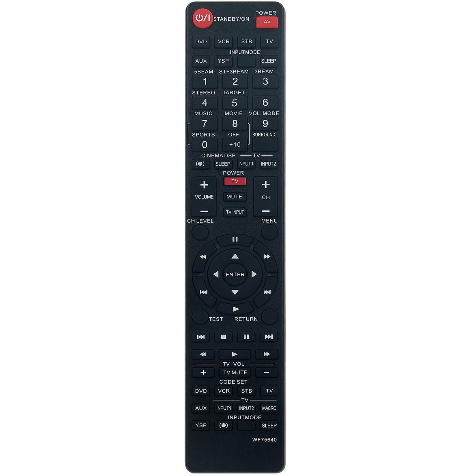 ヤマハ YSP-800 リモコン ホームシアター 新品 ヤマハ サウンドバー YSP-800 YSP1000 用リモコン WF72980