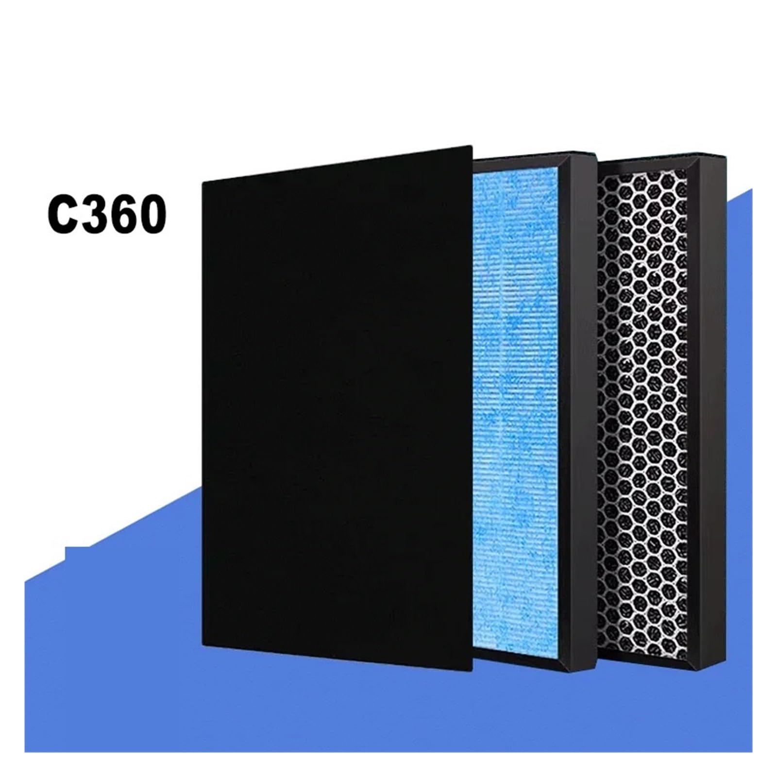 Filtro De Repuesto Para Purificador, Compatible Para BRISE C360 | Apto Para Sistema De Filtración Combinado 3 En 1, Elemento Filtrante De Partículas Y Lámina De Carbón