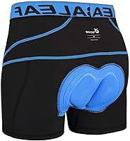 Vista 10 de baleaf Pantalones cortos de ciclismo acolchados 3D para hombre, ropa interior de ciclismo MTB Liner