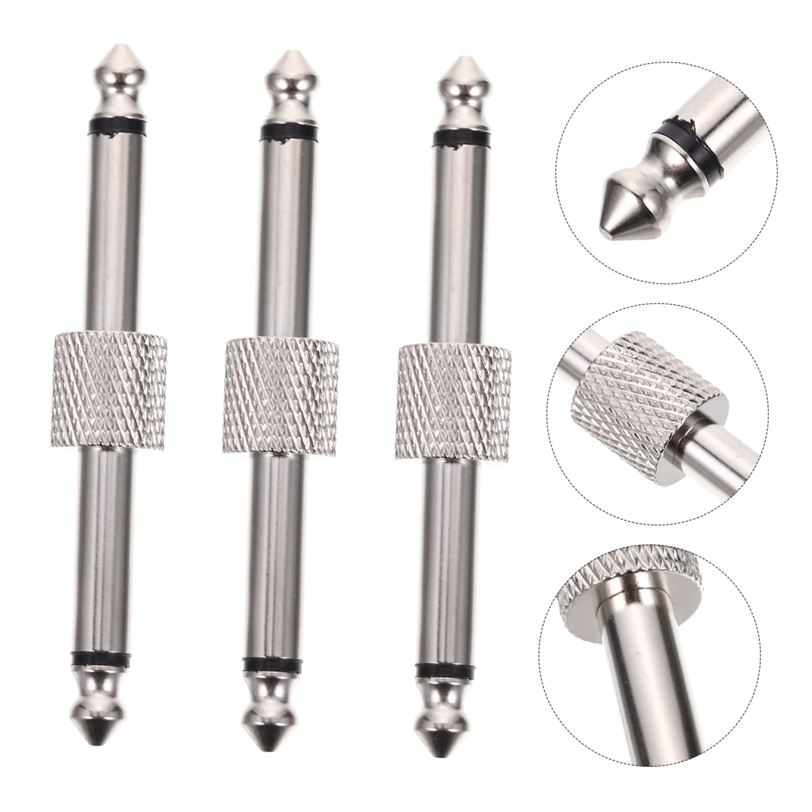 Yardwe 5 Sätze Gitarren Effektpedal Adapter Praktische Klinkenpatchkabel Für Gitarreneffekte Geräuschloser Signalübertragungsstecker Kompakt Und Robust Für Pedalboards 3 Stücke * 5