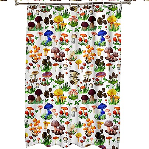 Eviter les moisissures avec le rideau de douche 165x200cm polyester champignons KnSam