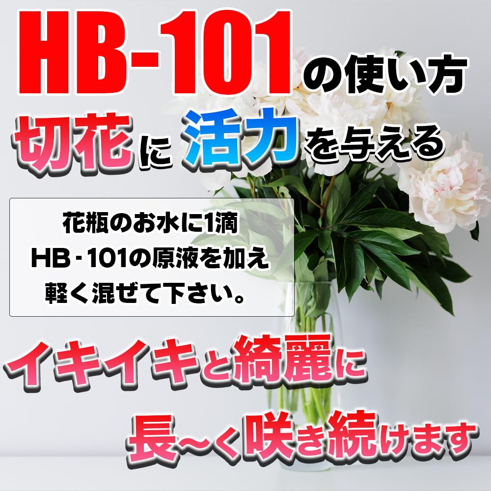 Flora HB-101 100cc PlantLiquid which strengthens very much the plant which a Japanese professional uses It is safe although people drink by the vegetable origin.