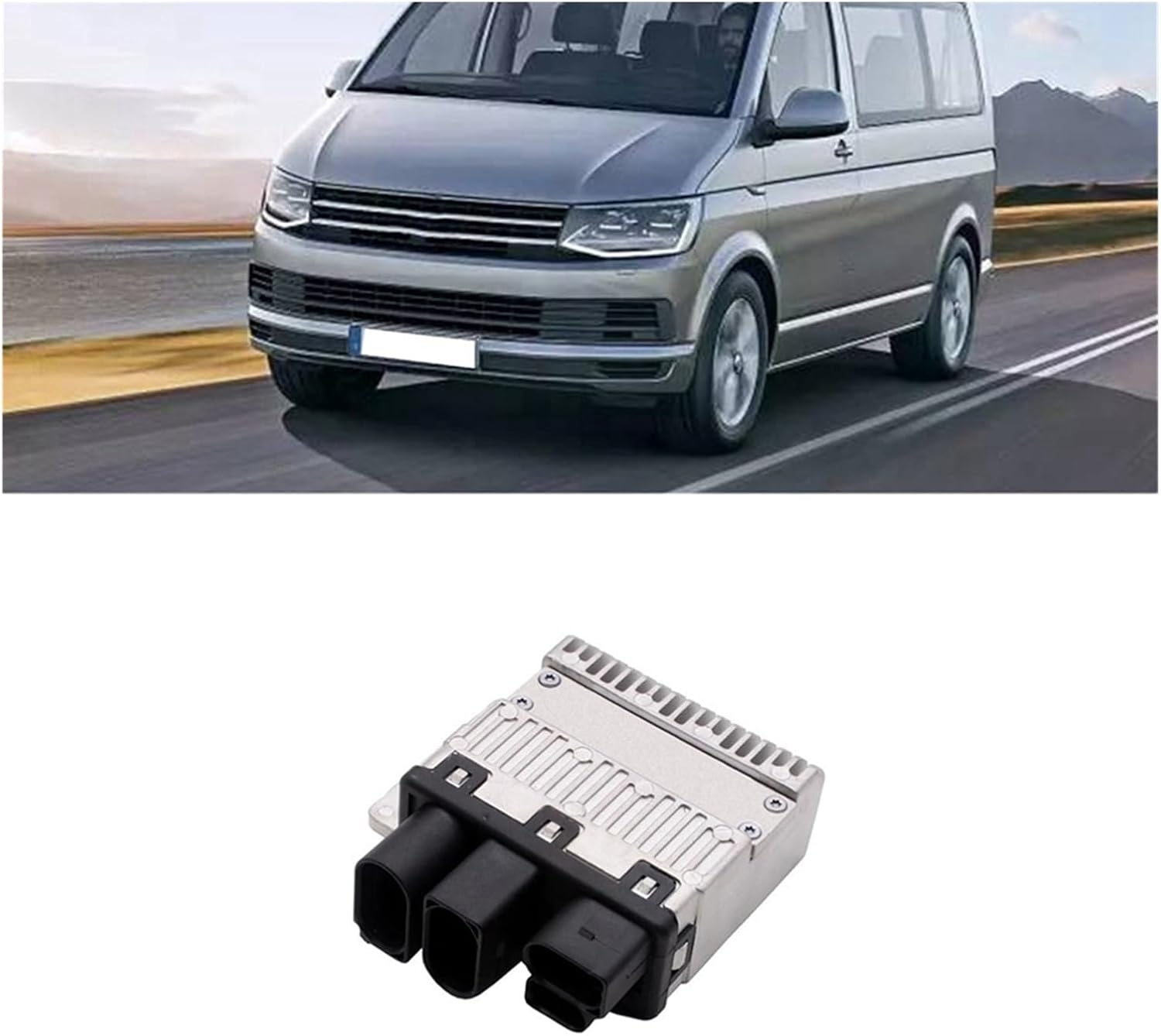 Engine Radiator Fan Control Unit 7H0919506D Transporter Fit For Multivan T5 2003-2015 Fan Controller Module