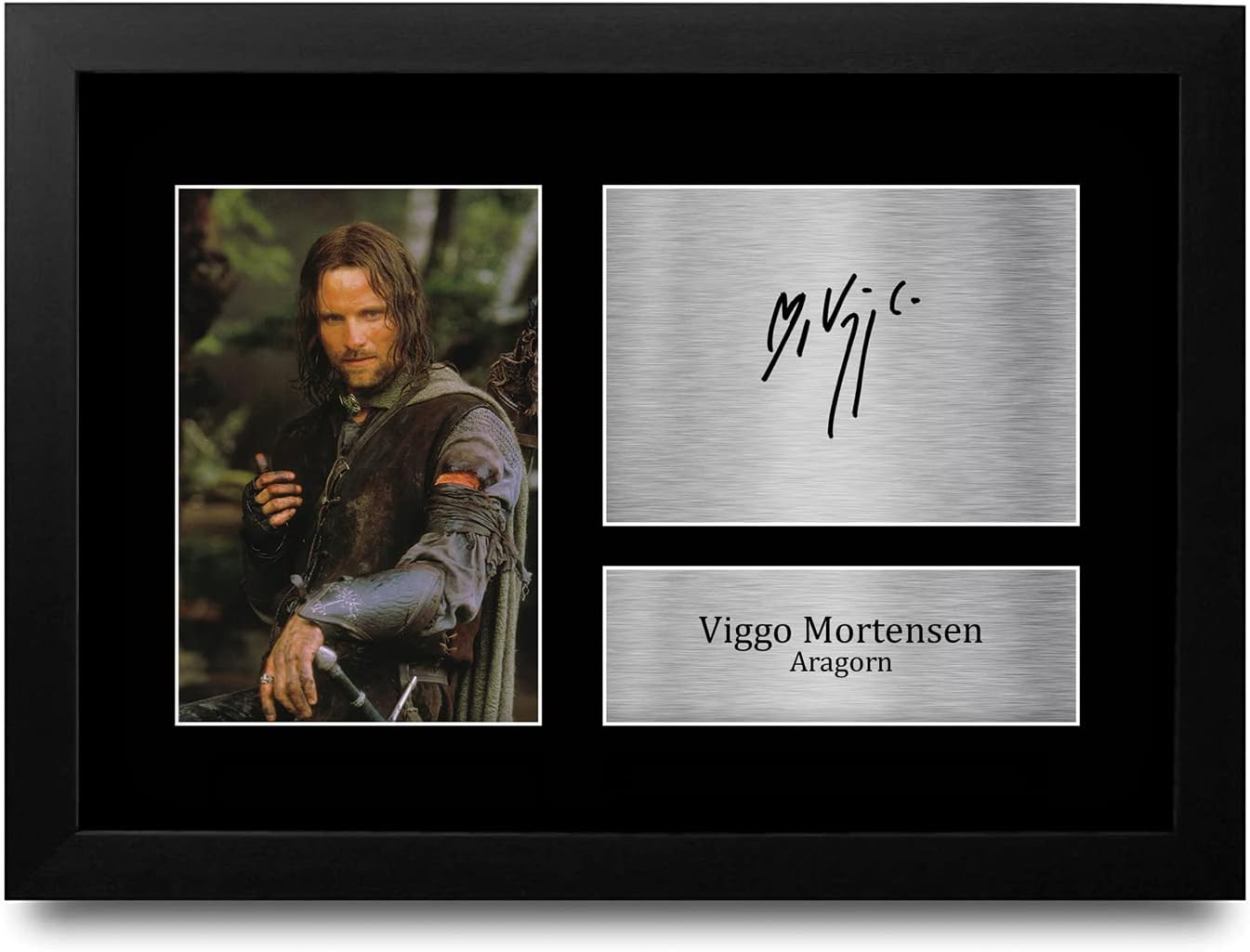 Orlando Bloom Lord Of The Rings Framed Autograph Picture - Printed Signed Memorabilia For Fans, US Letter Size - View #10