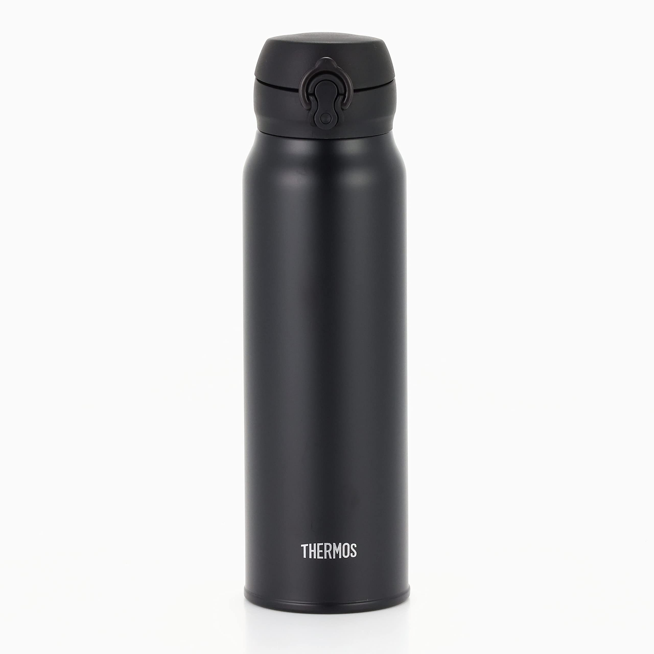 Thermos JNL-755 DPBK Wasserflasche, vakuumisolierter Reisebecher, 750 ml, Tiefschwarz