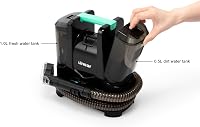 Linsar Kárpittisztító Gép Szívó Permetezős Kanapé Autó Lépcső Szőnyeg Tisztítás 400W 9